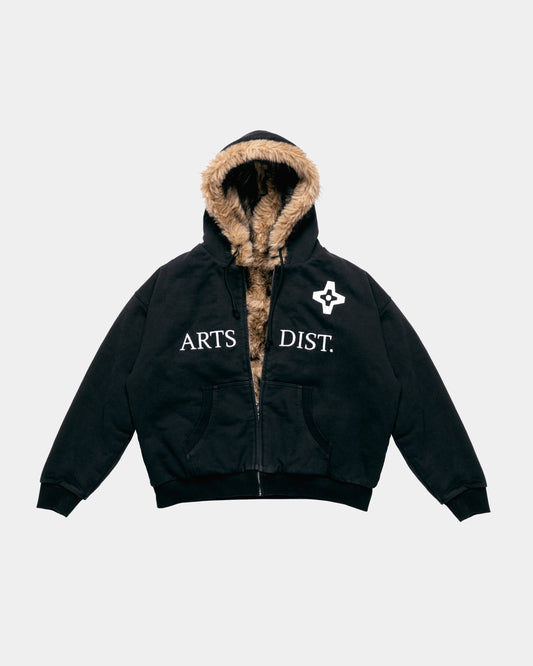 Factory Fur-Lined Zip Up