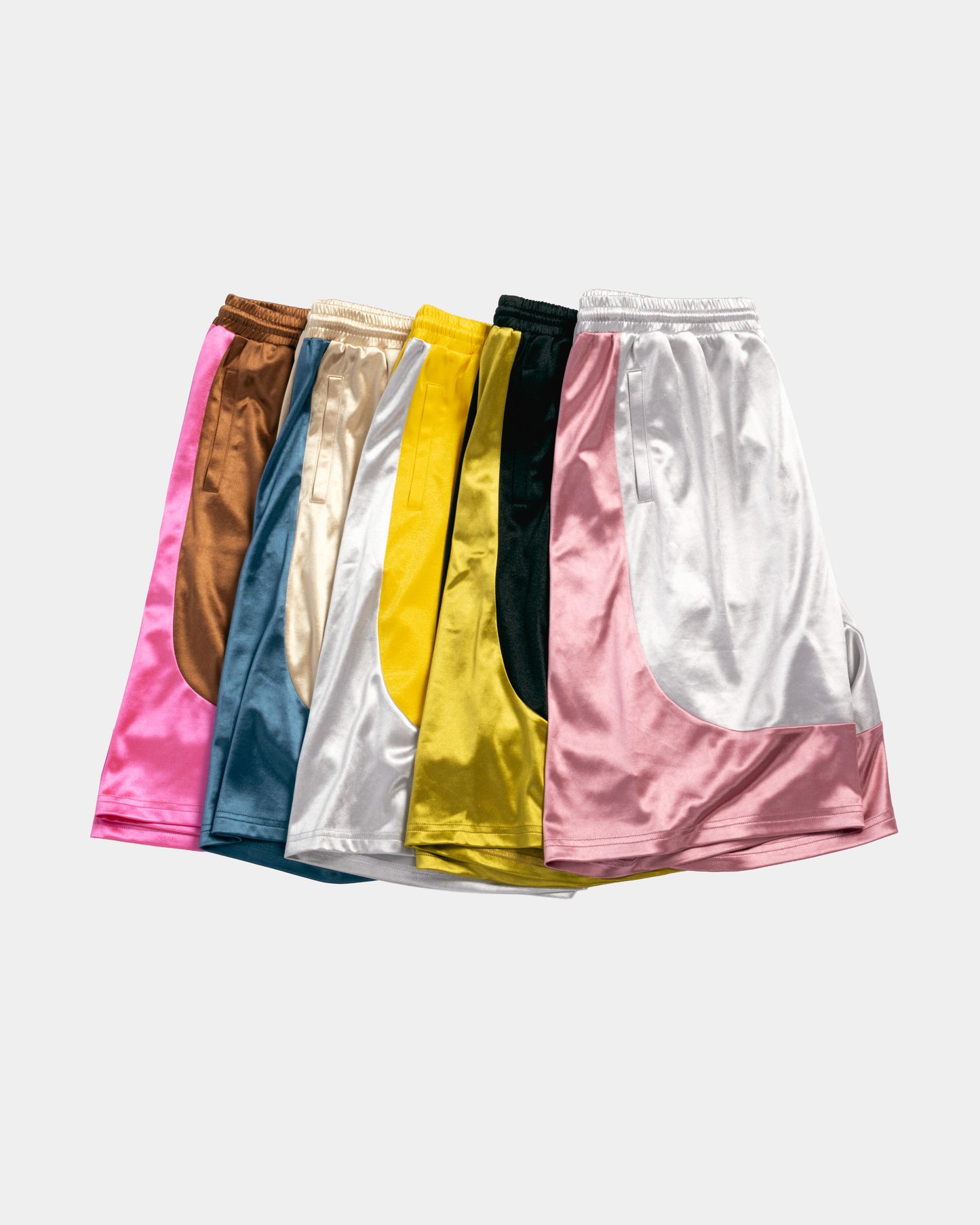 Two-Tone Gloss Hoop Shorts