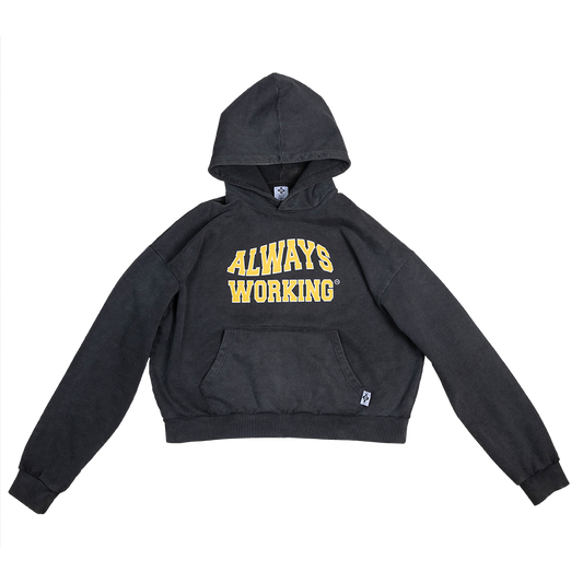 "Always Working" Uni Wave Hoodie